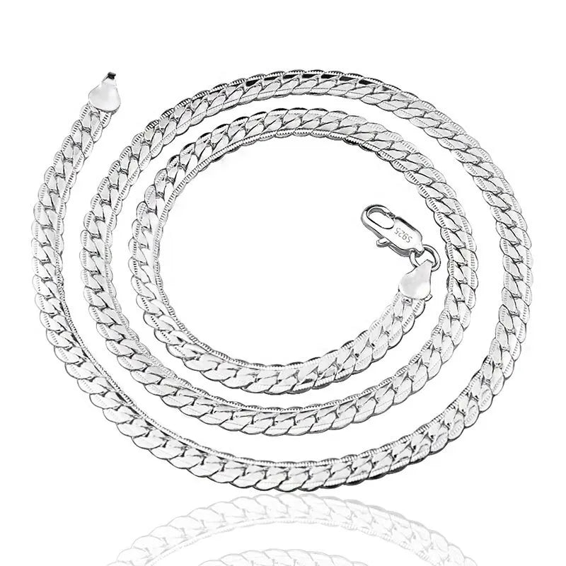 20-60cm Silver Luxury VANTA™  Brand Design chain