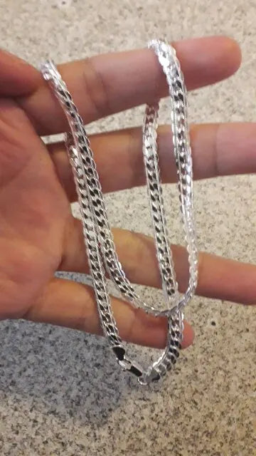20-60cm Silver Luxury VANTA™  Brand Design chain