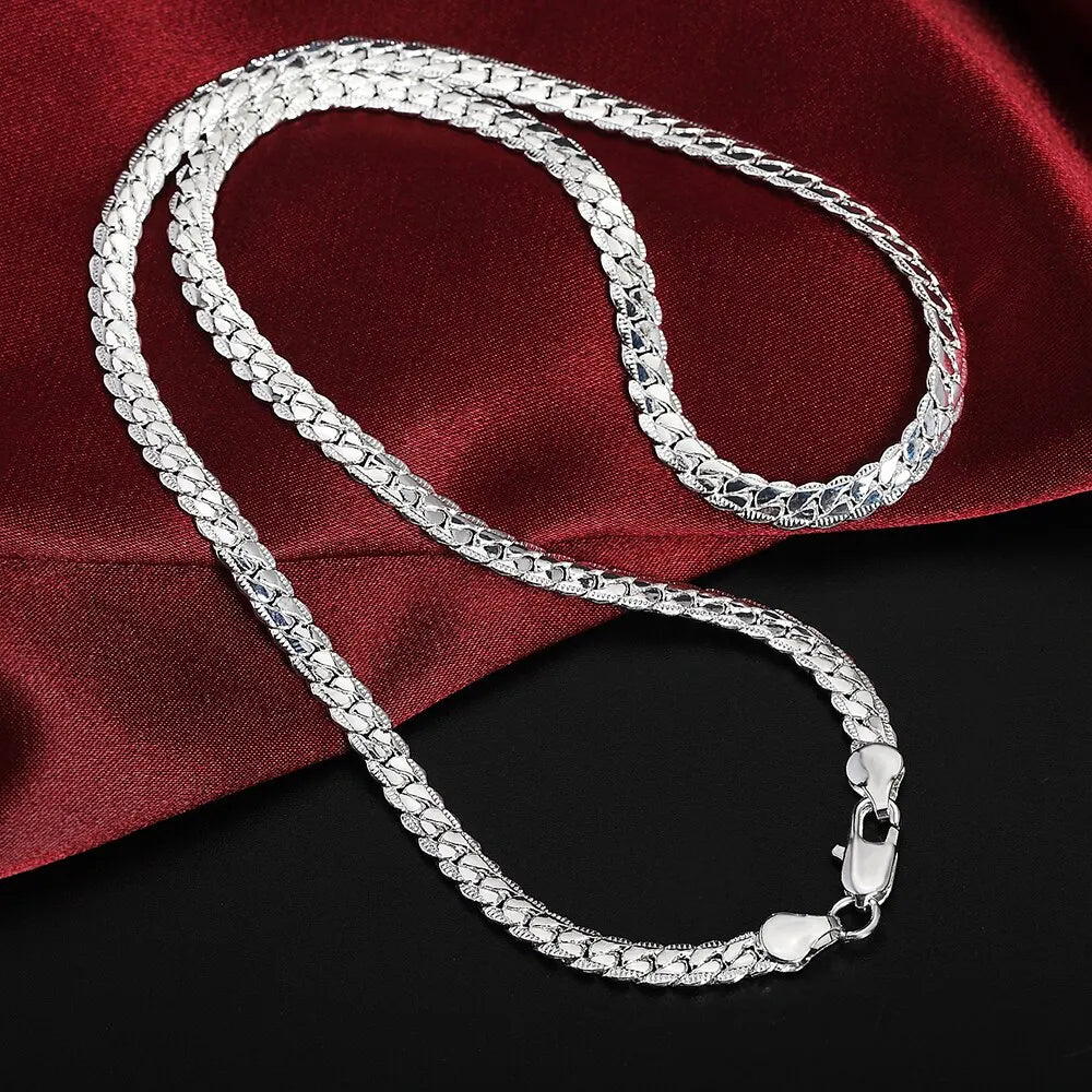 20-60cm Silver Luxury VANTA™  Brand Design chain