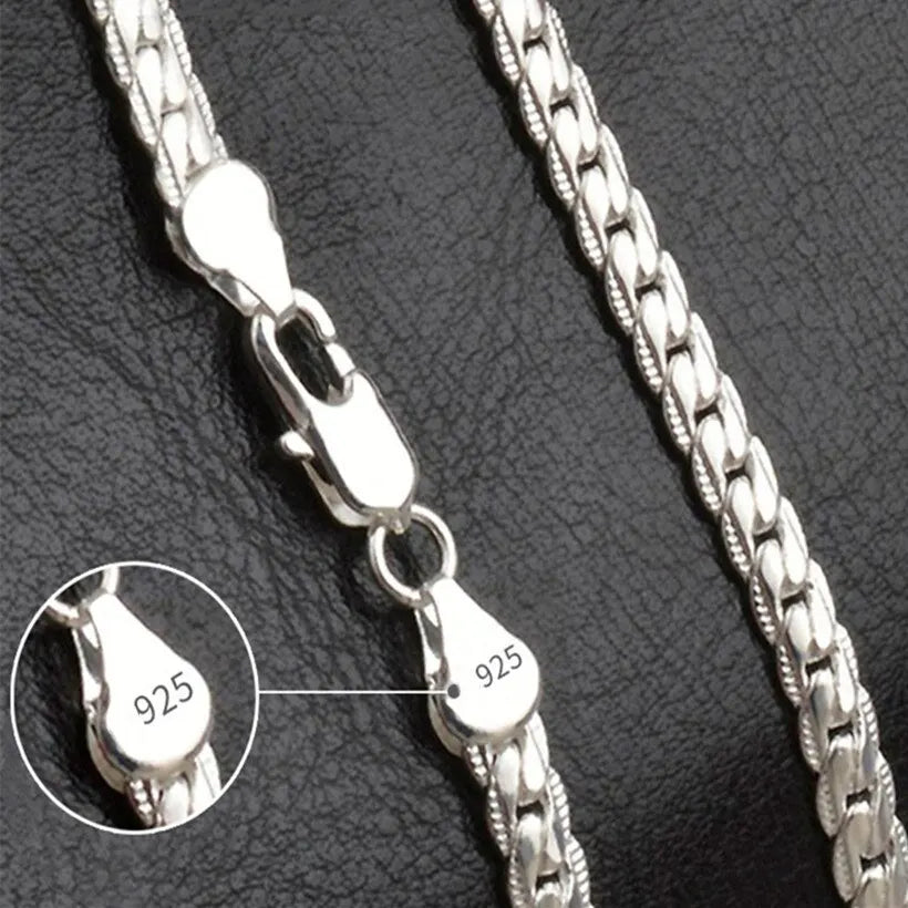 20-60cm Silver Luxury VANTA™  Brand Design chain