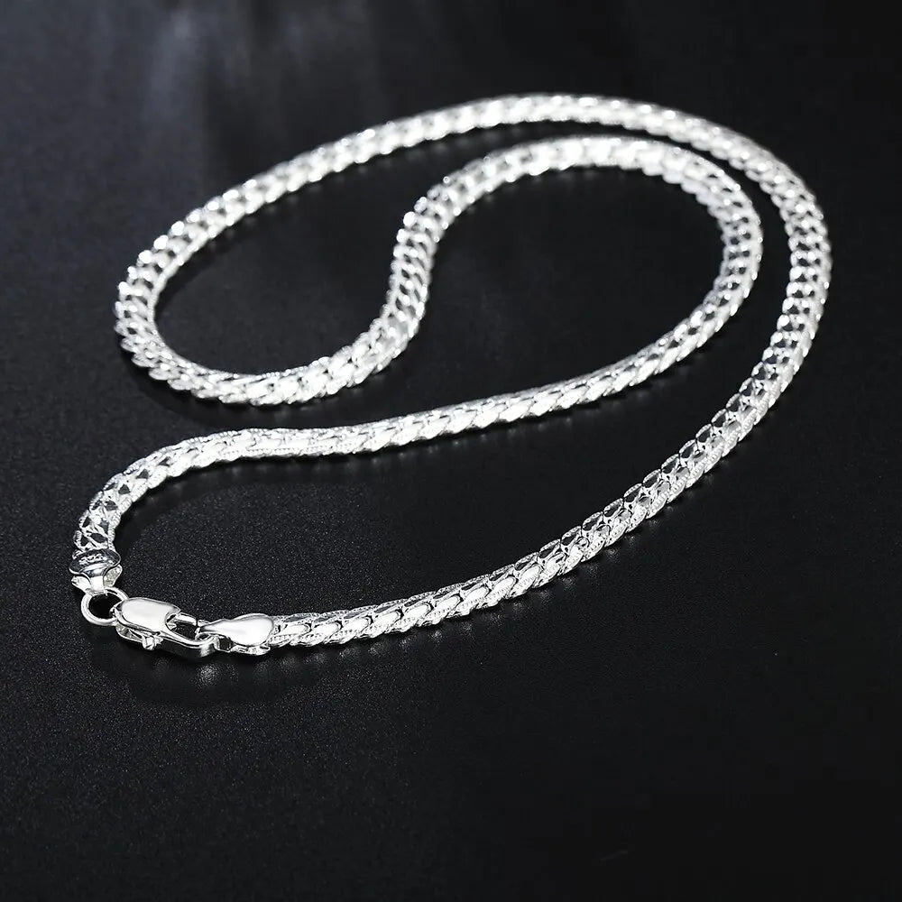 20-60cm Silver Luxury VANTA™  Brand Design chain